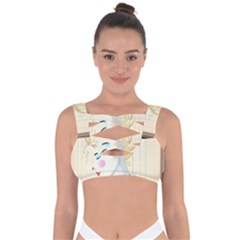 Clown Maiden Bandaged Up Bikini Top by Limerence