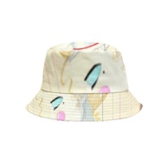 Clown Maiden Inside Out Bucket Hat (kids) by Limerence