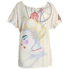 Clown Maiden Women s Oversized Tee