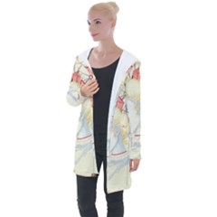 Clown Maiden Longline Hooded Cardigan