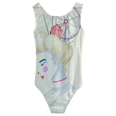 Clown Maiden Kids  Cut-out Back One Piece Swimsuit by Limerence