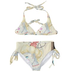 Clown Maiden Kids  Classic Bikini Set by Limerence