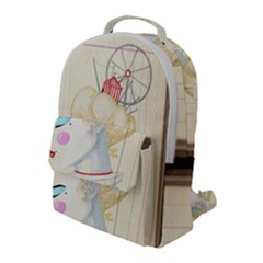 Clown Maiden Flap Pocket Backpack (large) by Limerence