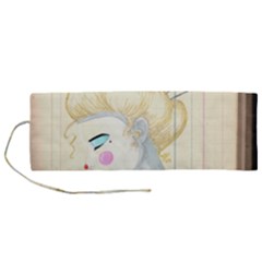 Clown Maiden Roll Up Canvas Pencil Holder (m)