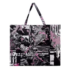 Cavities Zipper Large Tote Bag by MRNStudios