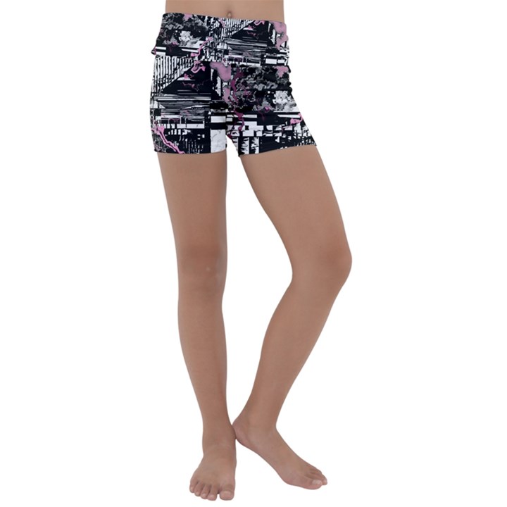 Cavities Kids  Lightweight Velour Yoga Shorts