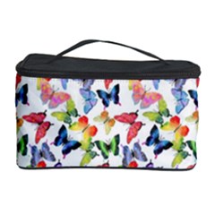 Multicolored Butterflies Cosmetic Storage by SychEva