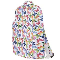 Multicolored Butterflies Double Compartment Backpack by SychEva