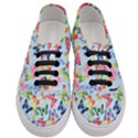 Watercolor Butterflies Women s Classic Low Top Sneakers View1