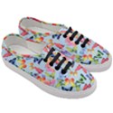 Watercolor Butterflies Women s Classic Low Top Sneakers View3