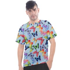 Watercolor Butterflies Men s Sport Top by SychEva