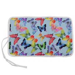 Watercolor Butterflies Pen Storage Case (s) by SychEva