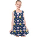 Autumn Pumpkins Kids  Cross Back Dress View1