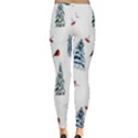 Christmas Trees And Bullfinches Inside Out Leggings View4