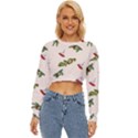 Rowan Branches And Spruce Branches Lightweight Long Sleeve Sweatshirt View1