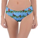 Bullfinches On Spruce Branches Reversible Classic Bikini Bottoms View1