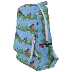 Bullfinches On Spruce Branches Travelers  Backpack by SychEva