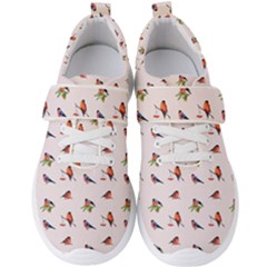 Bullfinches Sit On Branches Men s Velcro Strap Shoes by SychEva