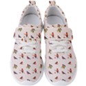 Bullfinches Sit On Branches Men s Velcro Strap Shoes View1