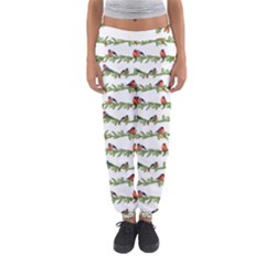 Bullfinches On The Branches Women s Jogger Sweatpants by SychEva