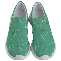 Sweet Christmas Candy Women s Lightweight Slip Ons by SychEva