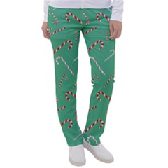 Sweet Christmas Candy Women s Casual Pants by SychEva