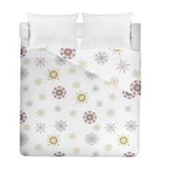 Magic Snowflakes Duvet Cover Double Side (full/ Double Size) by SychEva