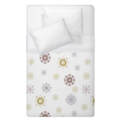 Magic Snowflakes Duvet Cover (single Size) by SychEva