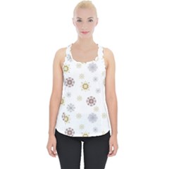 Magic Snowflakes Piece Up Tank Top by SychEva