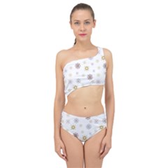 Magic Snowflakes Spliced Up Two Piece Swimsuit by SychEva