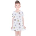 Magic Snowflakes Kids  Simple Cotton Dress View1