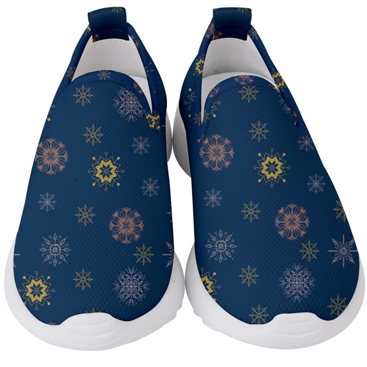 Magic Snowflakes Kids  Slip On Sneakers