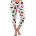 Christmas socks  Capri Yoga Leggings View1