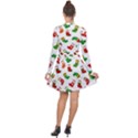 Christmas socks  Long Sleeve Panel Dress View2