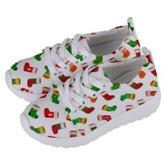 Christmas Socks  Kids  Lightweight Sports Shoes by SychEva