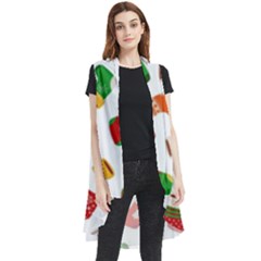 Christmas Socks  Sleeveless Chiffon Waistcoat Shirt