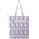 Christmas candy Double Zip Up Tote Bag View2