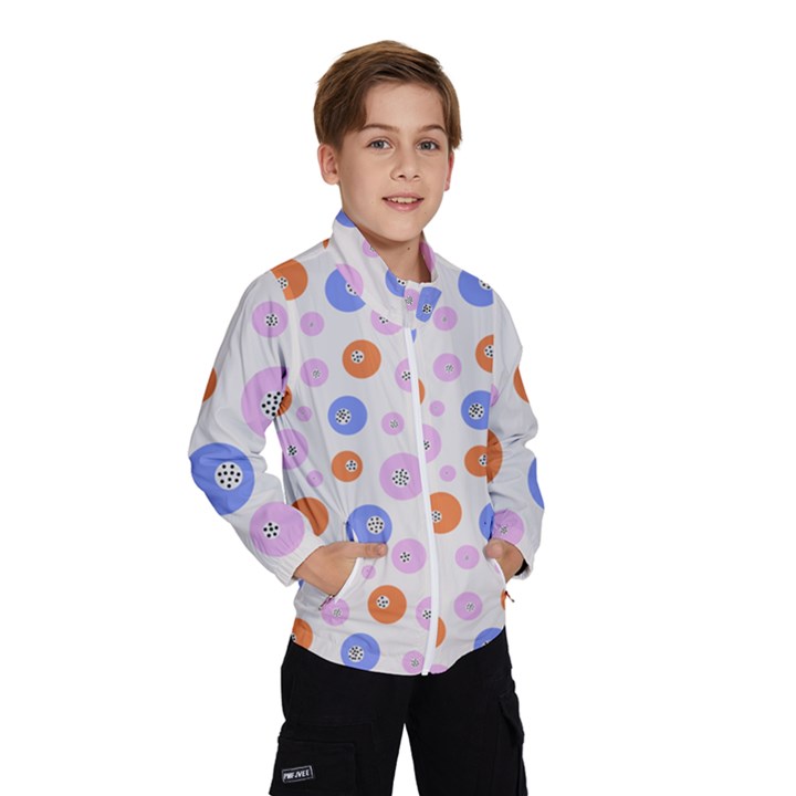 Colorful Balls Kids  Windbreaker