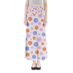 Colorful Balls Full Length Maxi Skirt by SychEva