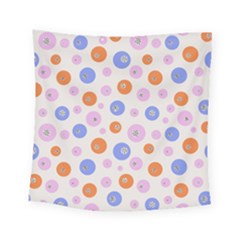 Colorful Balls Square Tapestry (small) by SychEva