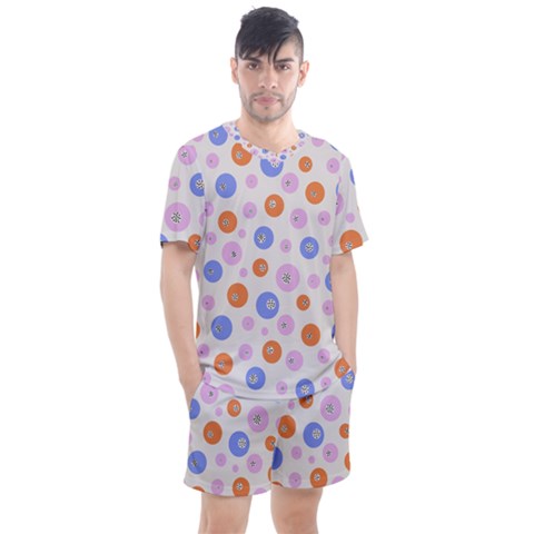 Colorful Balls Men s Mesh Tee And Shorts Set by SychEva