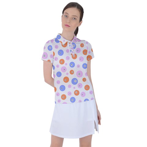 Colorful Balls Women s Polo Tee by SychEva