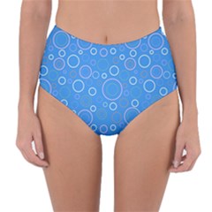 Circles Reversible High-waist Bikini Bottoms by SychEva