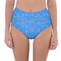 Circles Reversible High-Waist Bikini Bottoms View1