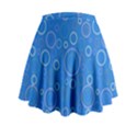 Circles Mini Flare Skirt View2