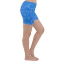 Circles Lightweight Velour Yoga Shorts View3