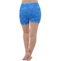 Circles Lightweight Velour Yoga Shorts View4