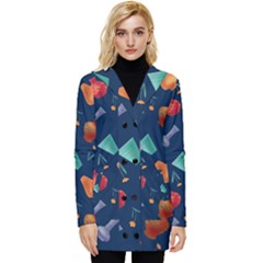 Jugs And Vases Button Up Hooded Coat 