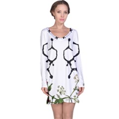 Chirality Long Sleeve Nightdress by Limerence