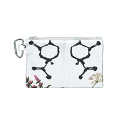 Chirality Canvas Cosmetic Bag (small) by Limerence